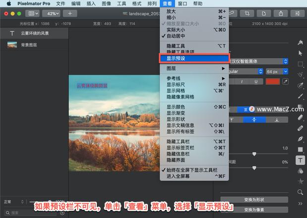 Pixelmator Pro?教程「173」，如何在 Pixelmator Pro?中共享文本预设？