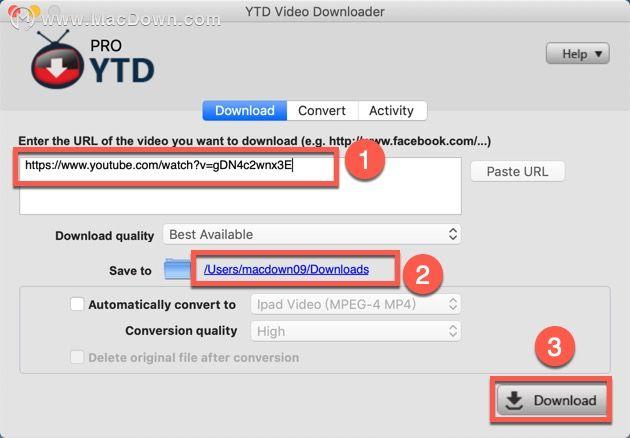 YTD怎么下载视频？YTD Video Downloader PRO使用教程