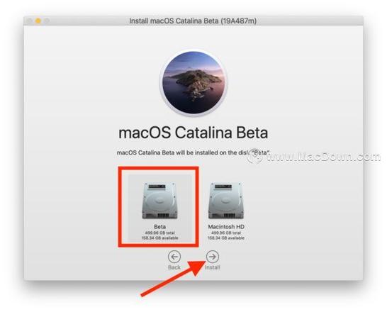 如何使用Mojave将APFS卷上的MacOS Catalina Beta安装到双引导