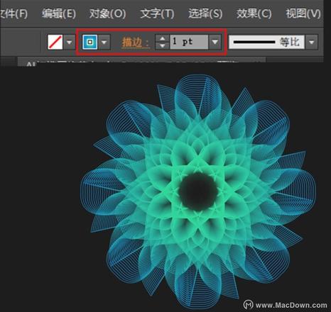 AI教程-用AI绘制网格花卉