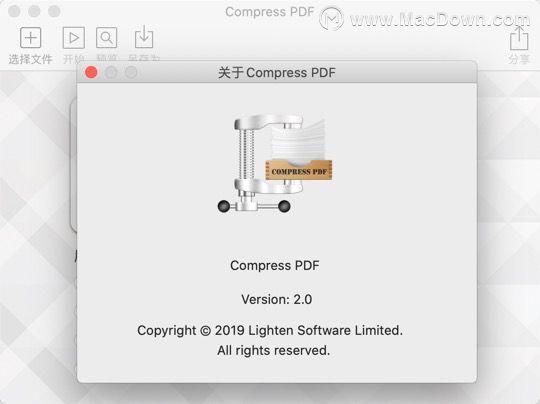 PDF文件压缩工具Compress PDF for mac如何减小PDF文件的大小