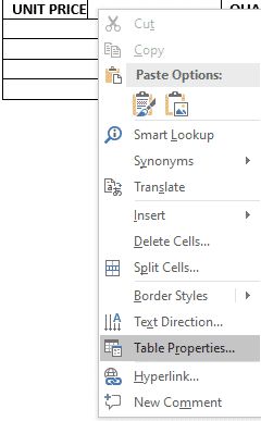 如何在Microsoft Word中重复表格标题