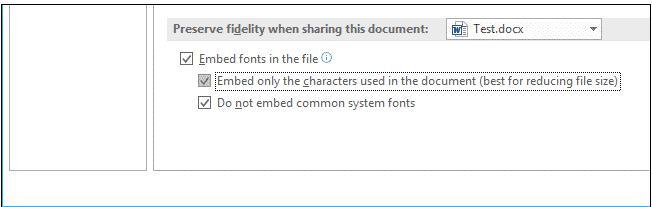 如何在Microsoft Word文档中嵌入字体