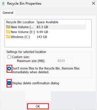 如何在Windows11中直接删除文件而不移至回收站