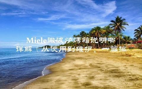 Miele微波炉烤箱说明书详解（从使用到维护，一篇搞定）